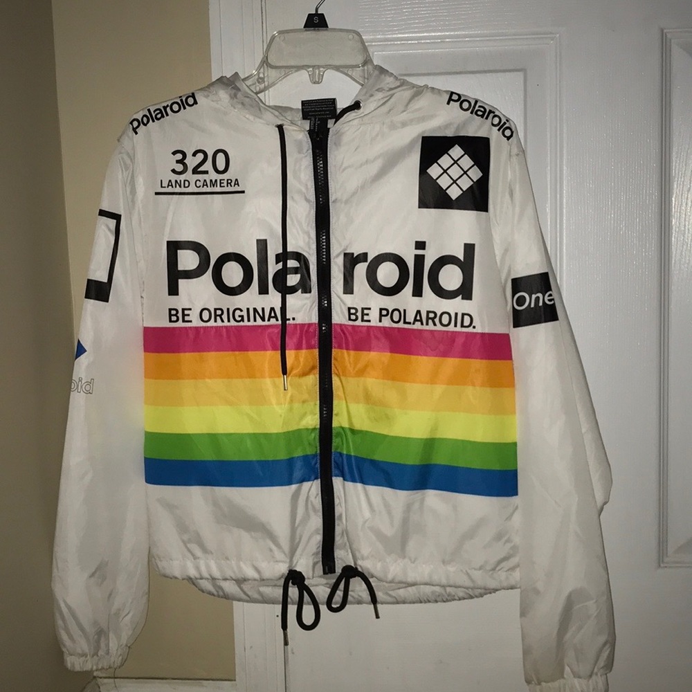 WOMEN’S OFFICIAL POLAROID BRAND WINDBREAKER